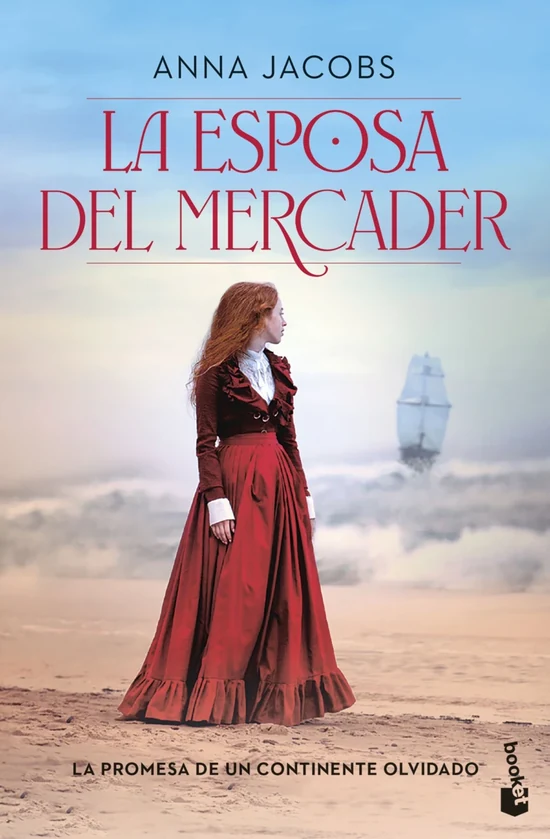 Portada de «La esposa del mercader», de Anna Jacobs