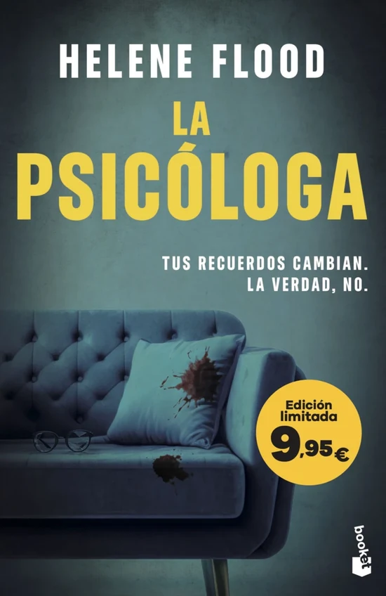 Portada de «La psicóloga», de Helene Flood