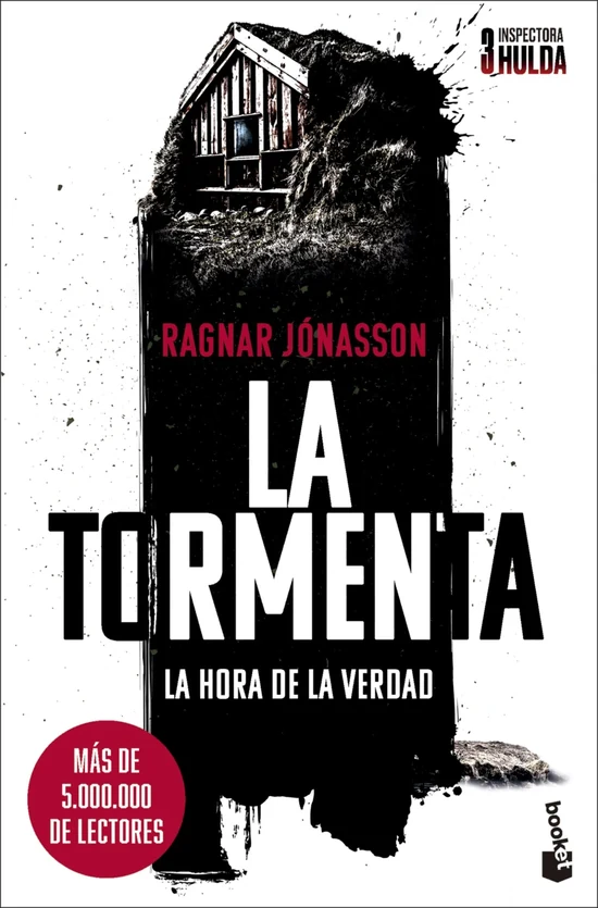 Portada de «La tormenta (Serie Inspectora Hulda, 3)», de Ragnar Jónasson