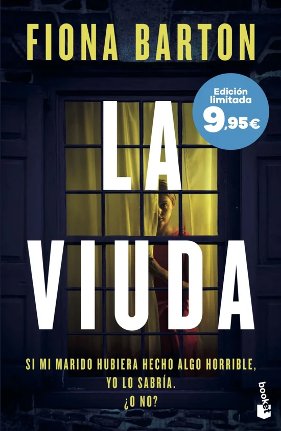 Portada de «La viuda», de Fiona Barton
