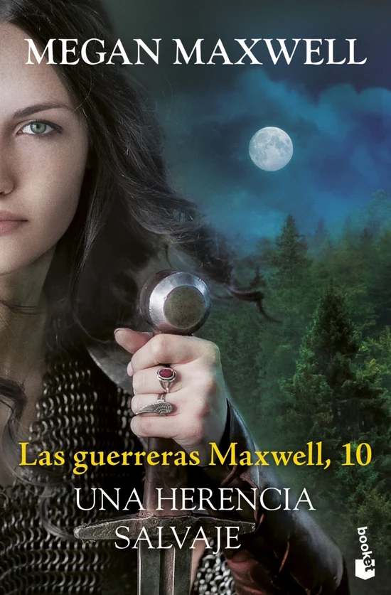 Portada de «Las guerreras Maxwell, 10. Una herencia salvaje», de Megan Maxwell