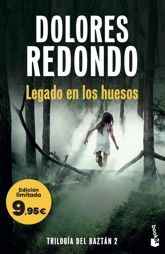 Portada de «Legado en los huesos (Trilogía del Baztán, 2)», de Dolores Redondo