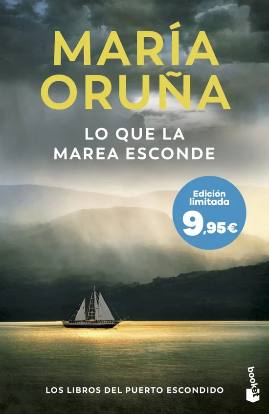 Portada de «Lo que la marea esconde (Los Libros del Puerto Escondido)», de María Oruña