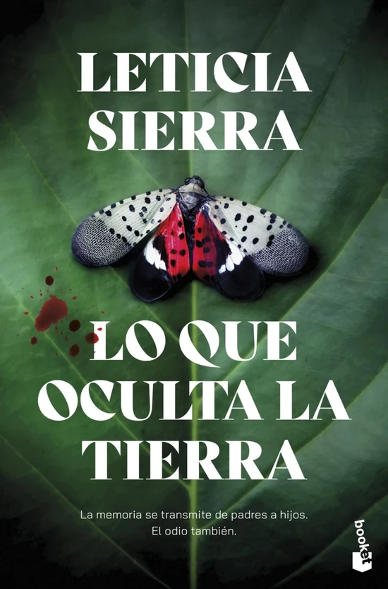 Portada de «Lo que oculta la tierra», de Leticia Sierra