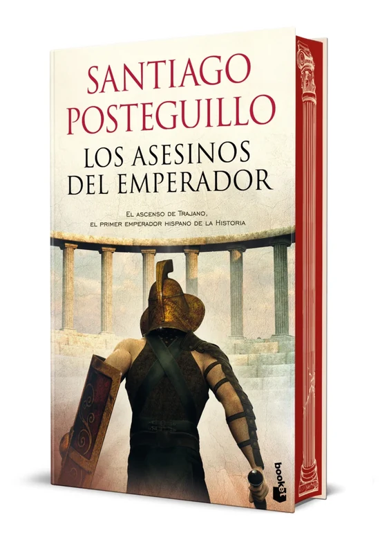 Portada de «Los asesinos del emperador. Edición especial con cantos decorados», de Santiago Posteguillo