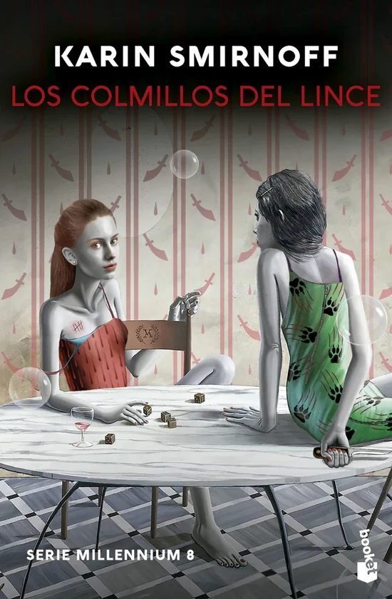 Portada de «Los colmillos del lince (Serie Millennium, 8)», de Karin Smirnoff
