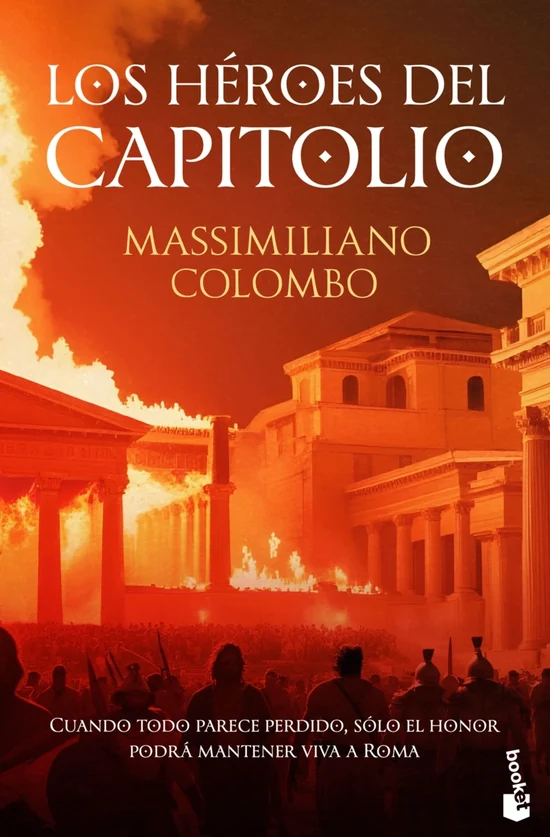 Portada de «Los héroes del Capitolio», de Massimiliano Colombo