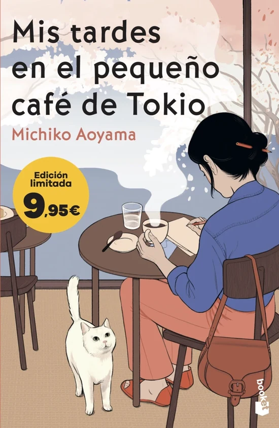 Portada de «Mis tardes en el pequeño café de Tokio», de Michiko Aoyama