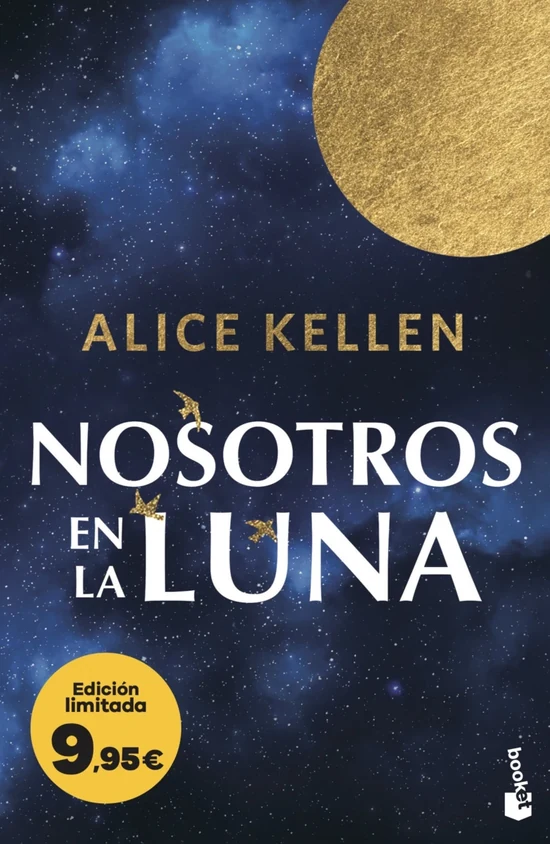 Portada de «Nosotros en la luna», de Alice Kellen