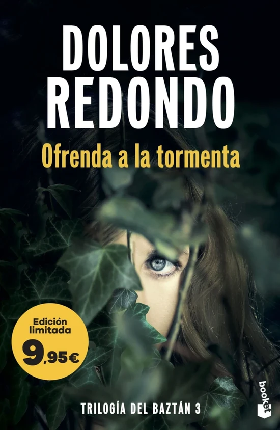 Portada de «Ofrenda a la tormenta (Trilogía del Baztán, 3)», de Dolores Redondo