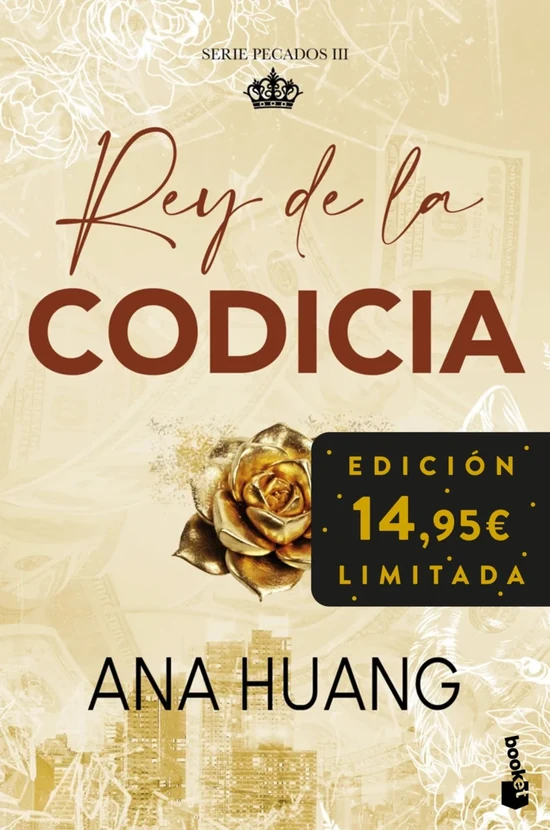 Portada de «Rey de la codicia (Serie Pecados, 3)», de Ana Huang