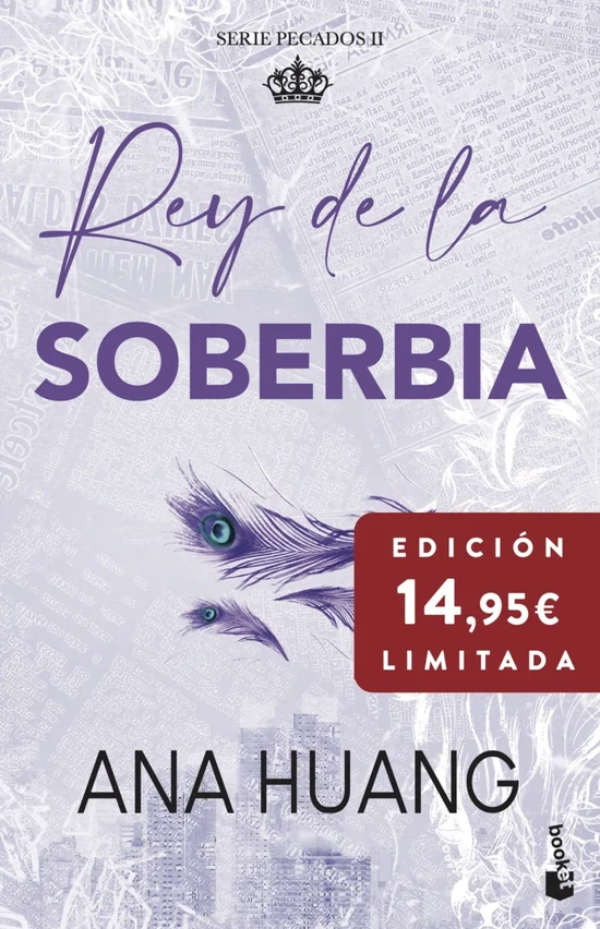 Portada de «Rey de la soberbia (Serie Pecados, 2)», de Ana Huang