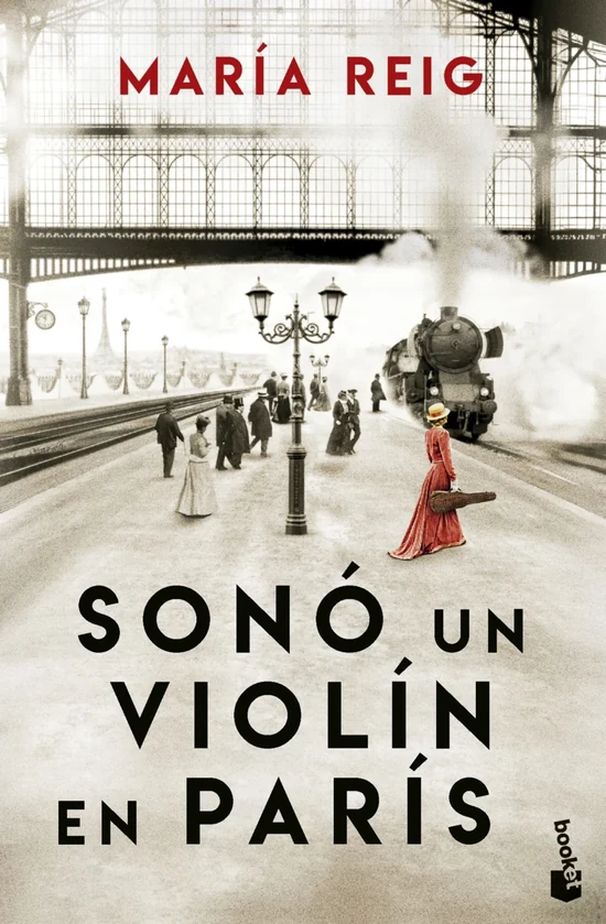 Portada de «Sonó un violín en París», de María Reig