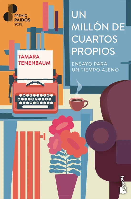 Portada de «Un millón de cuartos propios», de Tamara Tenenbaum