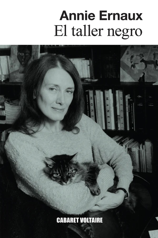 Portada de «El taller negro», de Annie Ernaux