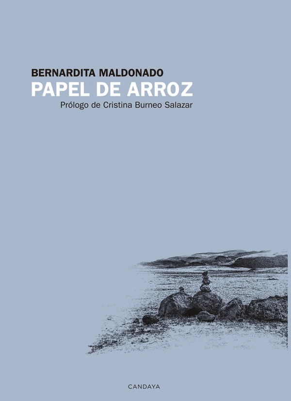 Portada de «Papel de arroz», de Bernardita Maldonado