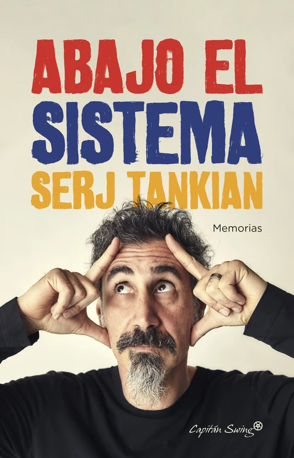 Portada de «Abajo el sistema», de Serj Tankian