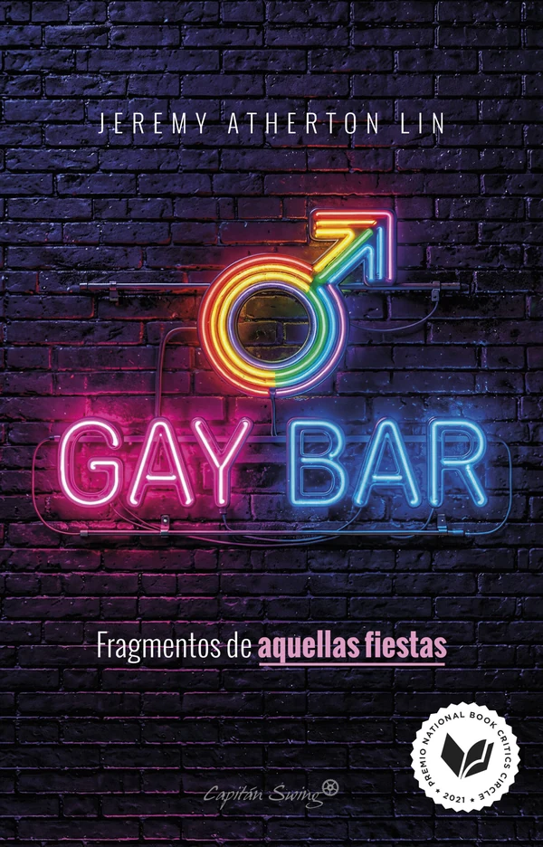 Portada de «Gay bar», de Jeremy Atherton Lin