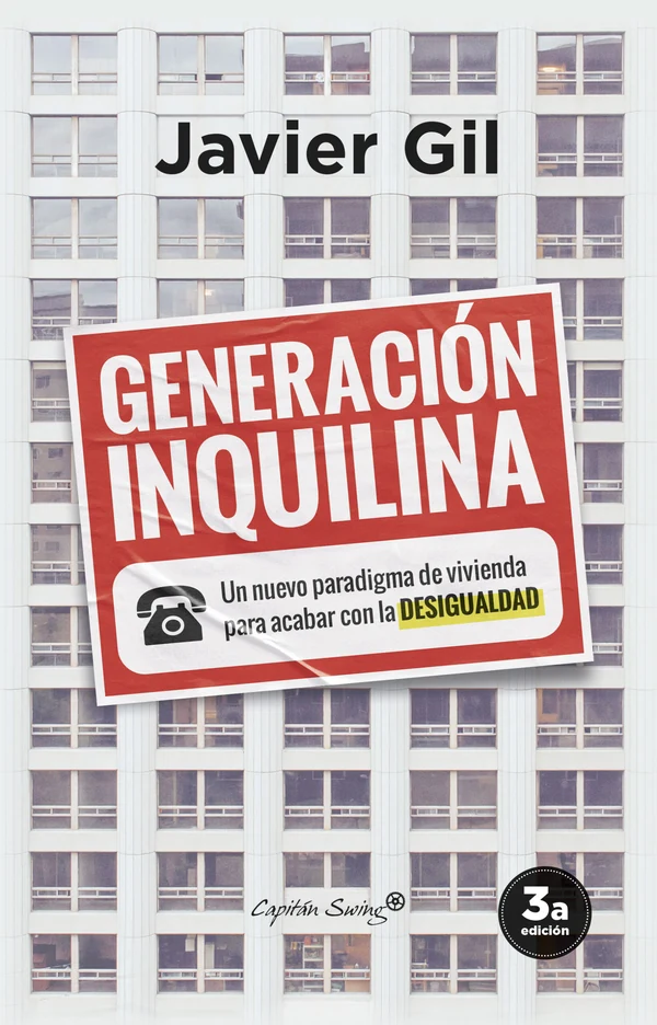 Portada de «Generación inquilina», de Javier Gil