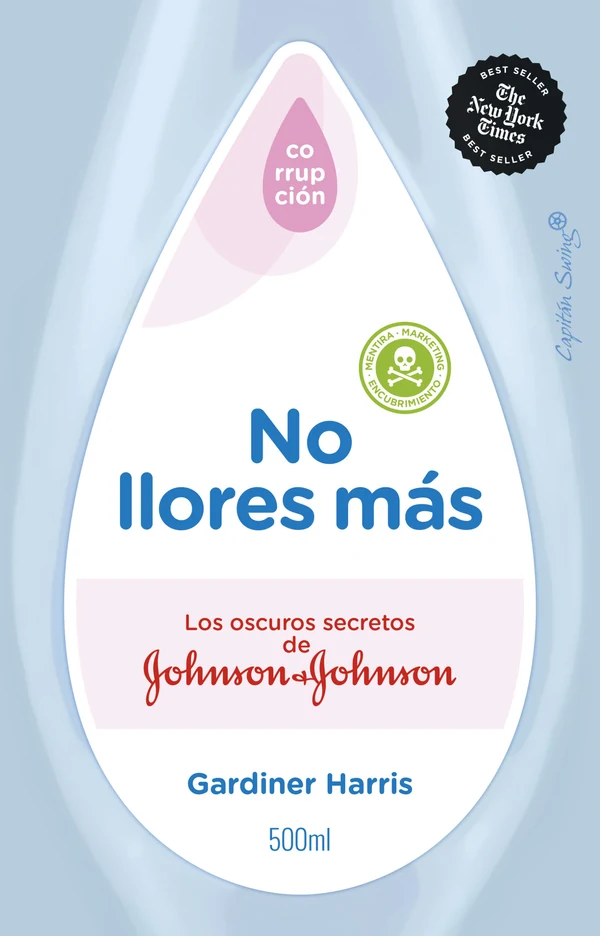 Portada de «No llores más», de Gardiner Harris
