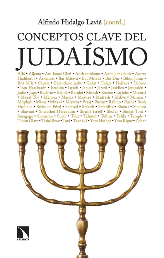 Portada de «Conceptos clave del judaísmo», de Alfredo Hidalgo Lavié