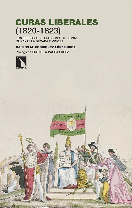 Portada de «Curas liberales (1820-1823)», de Carlos M. Rodríguez López-Brea