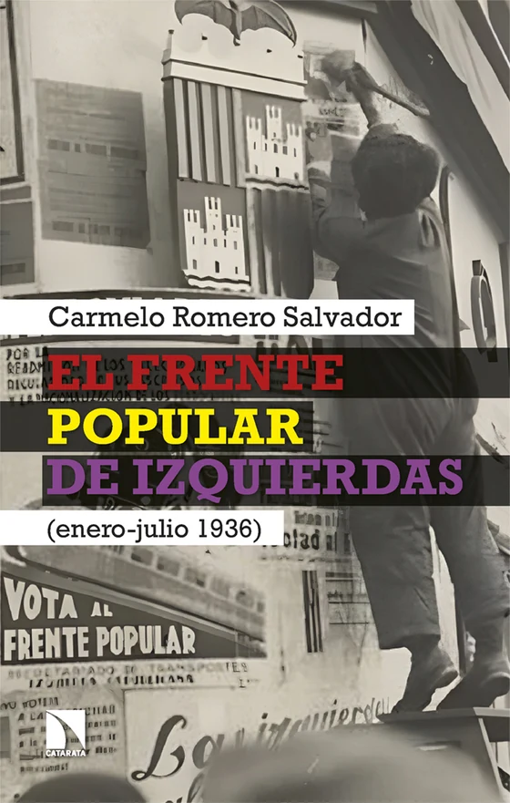 Portada de «El Frente Popular de izquierdas», de Carmelo Romero Salvador
