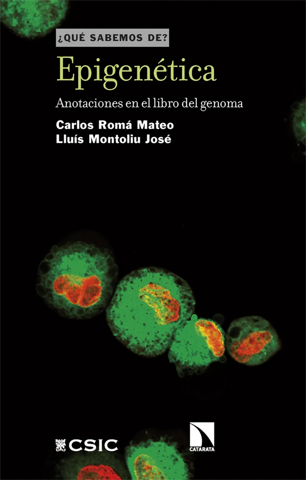 Portada de «Epigenética», de Carlos Romá Mateo, Lluís Montoliu José