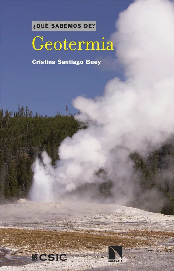 Portada de «Geotermia», de Cristina de Santiago Buey