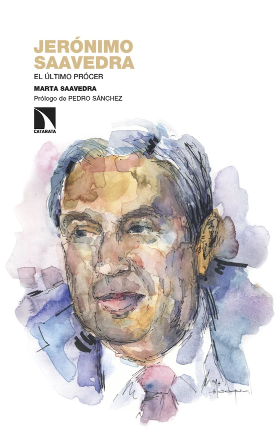 Portada de «Jerónimo Saavedra», de Marta Saavedra