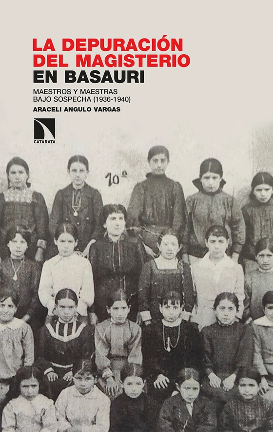 Portada de «La depuración del magisterio en Basauri», de Araceli Angulo Vargas