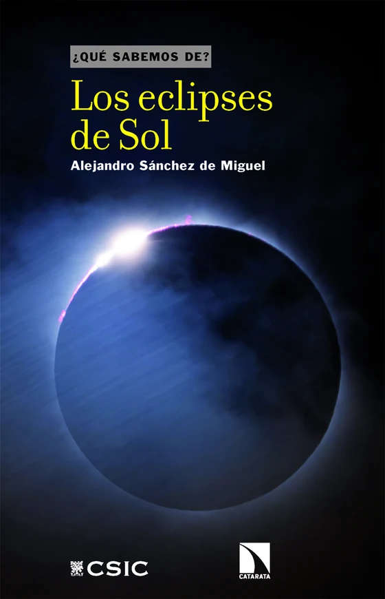 Portada de «Los eclipses de Sol», de Alejandro Sánchez de Miguel