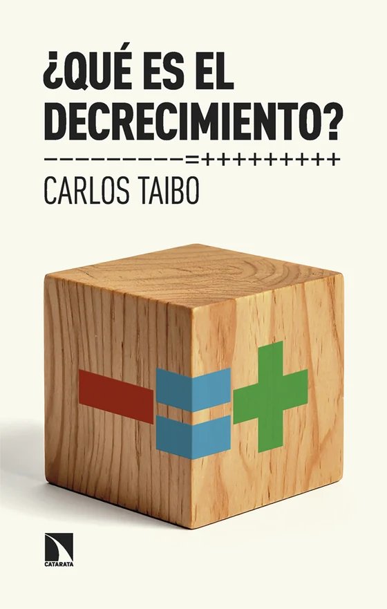 Portada de «¿Qué es el decrecimiento?», de Carlos Taibo