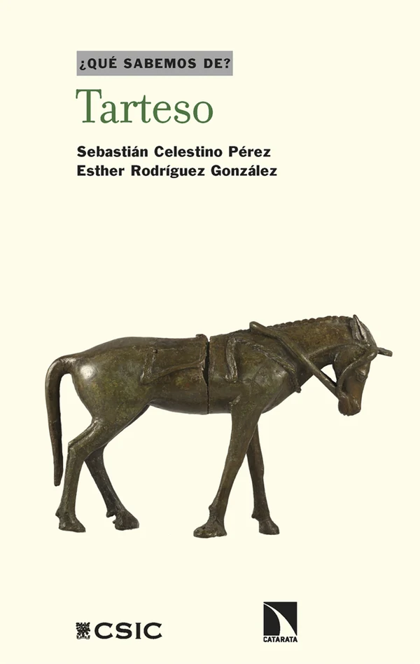 Portada de «Tarteso», de Sebastián Celestino Pérez, Esther Rodríguez González