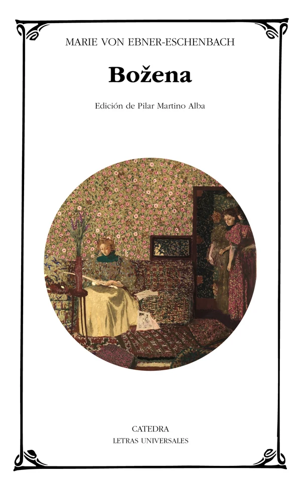 Portada de «Bozena», de Marie von Ebner-Eschenbach