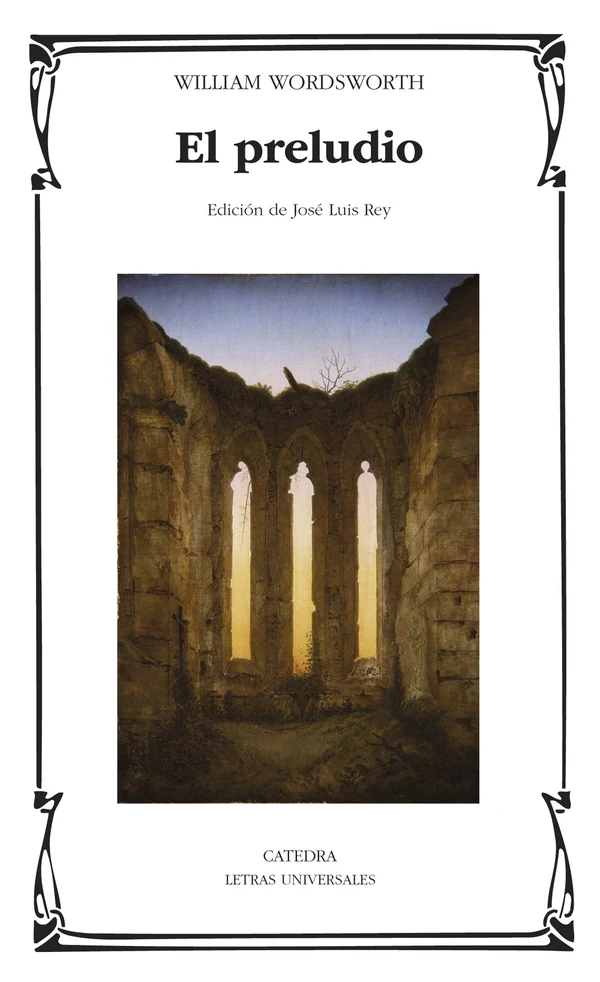 Portada de «El preludio», de William Wordsworth
