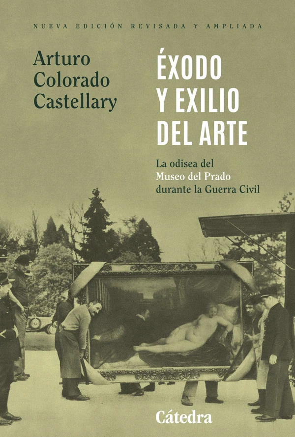 Portada de «Éxodo y exilio del arte», de Arturo Colorado