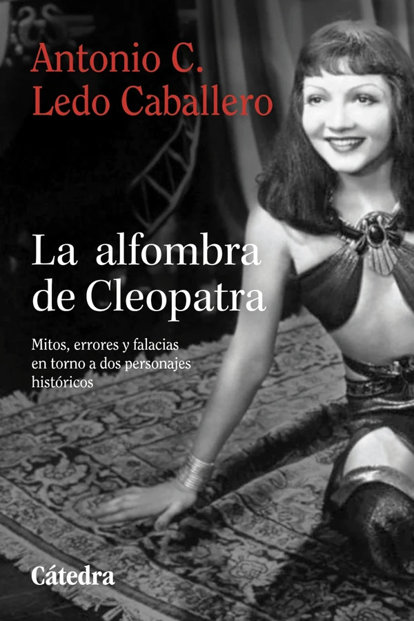 Portada de «La alfombra de Cleopatra», de Antonio C. Ledo Caballero