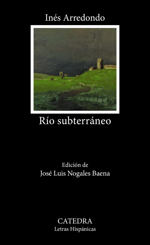 Portada de «Río subterráneo», de Inés Arredondo