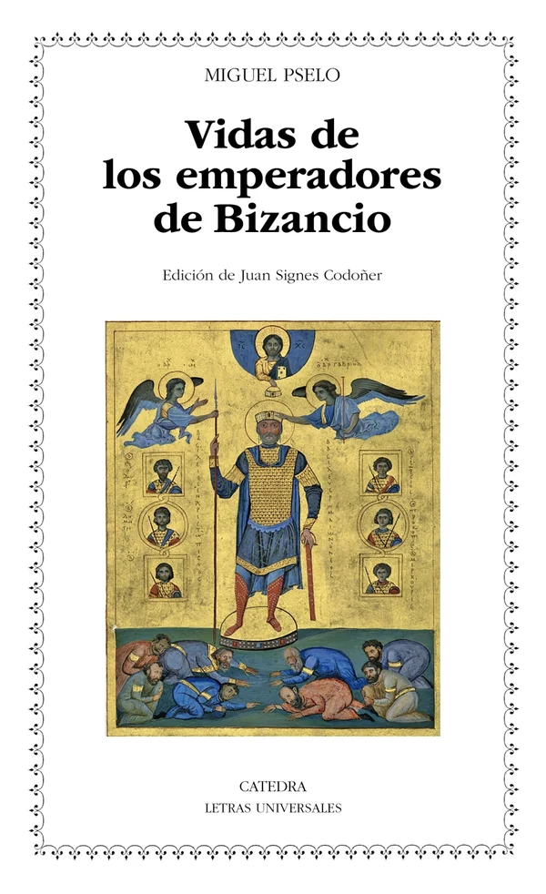 Portada de «Vidas de los emperadores de Bizancio», de Miguel Pselo