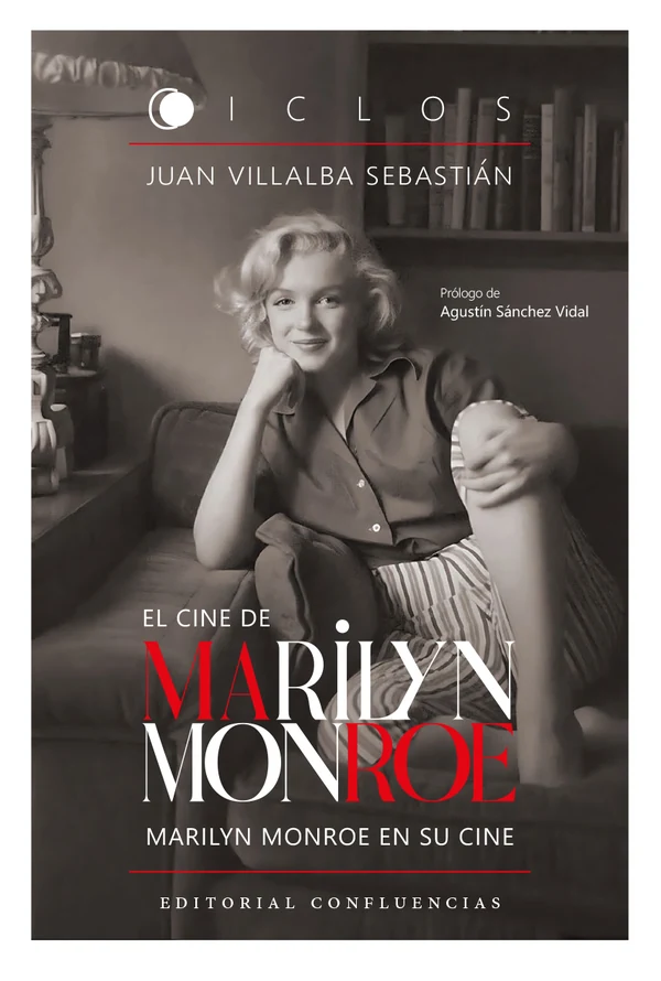 Portada de «El cine de Marilyn Monroe», de Juan Villalba Sebastián