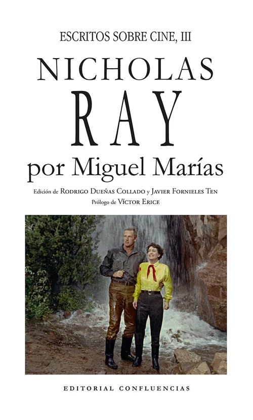 Portada de «Nicholas Ray», de Miguel Marías