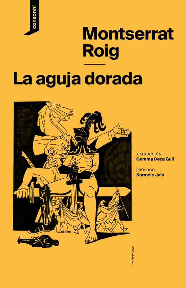 Portada de «La aguja dorada», de Montserrat Roig