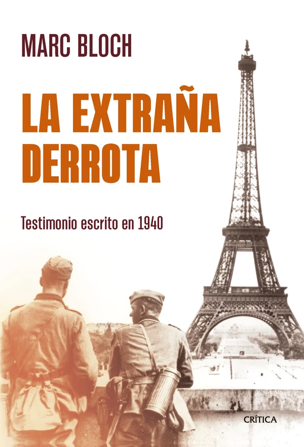 Portada de «La extraña derrota», de Marc Bloch