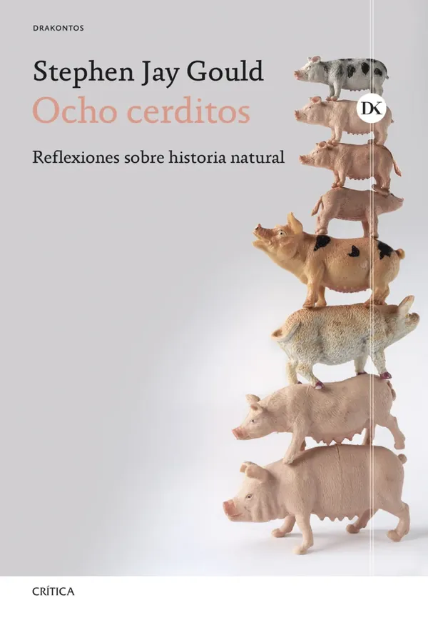 Portada de «Ocho cerditos», de Stephen Jay Gould