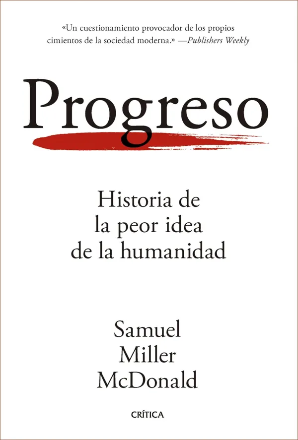 Portada de «Progreso», de Samuel Miller McDonald