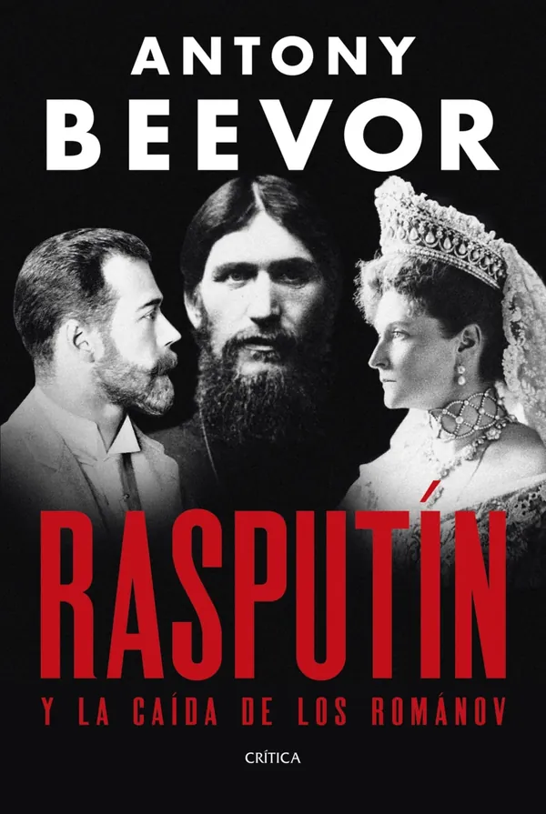 Portada de «Rasputín», de Antony Beevor