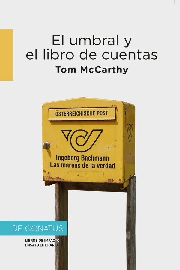 Portada de «El umbral y el libro de cuentas», de Tom McCarthy