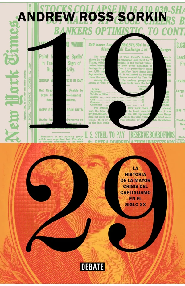 Portada de «1929», de Andrew Ross Sorkin