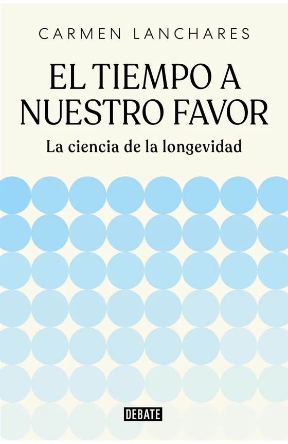 Portada de «El tiempo a nuestro favor», de Carmen Lanchares